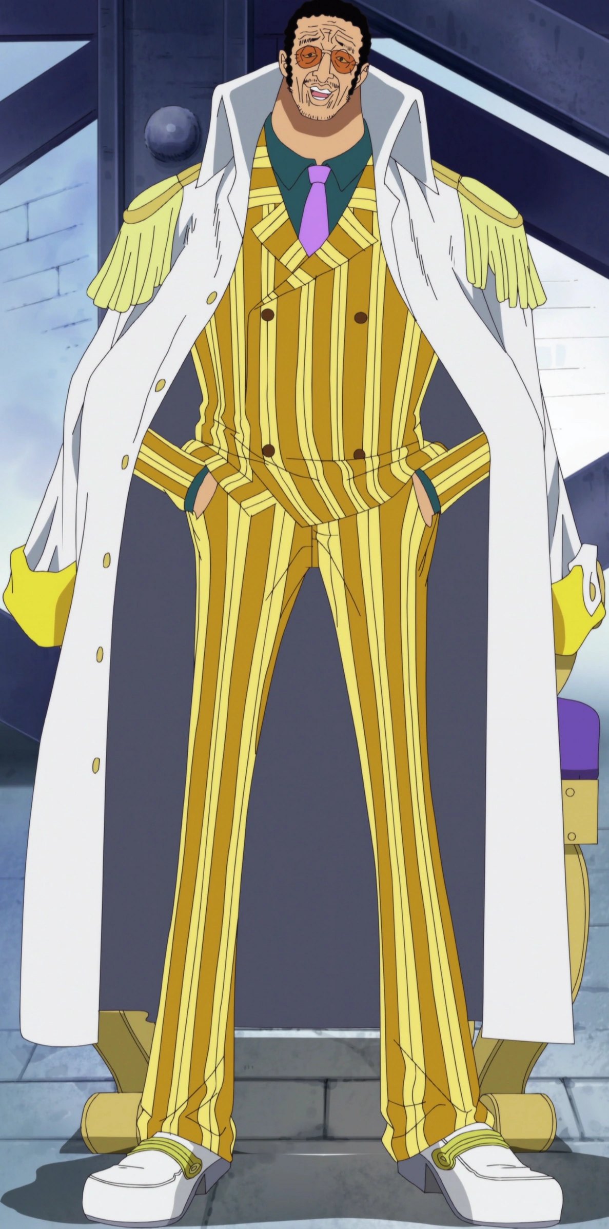 Kizaru (Borsalino), one of the Marines' three admirals