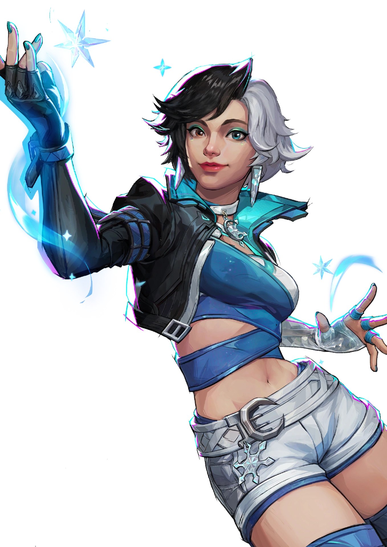 Luna Snow artwork from Marvel Rivals