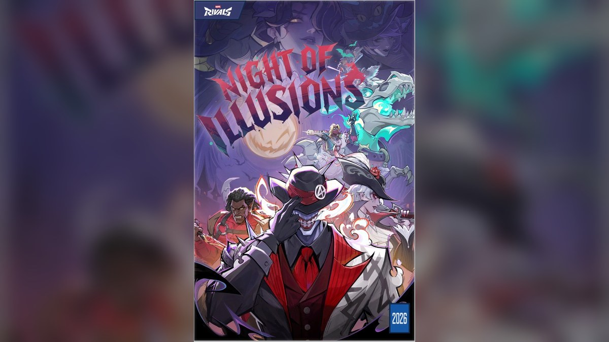 Key art for Marvel Rivals' Night of Illusions event