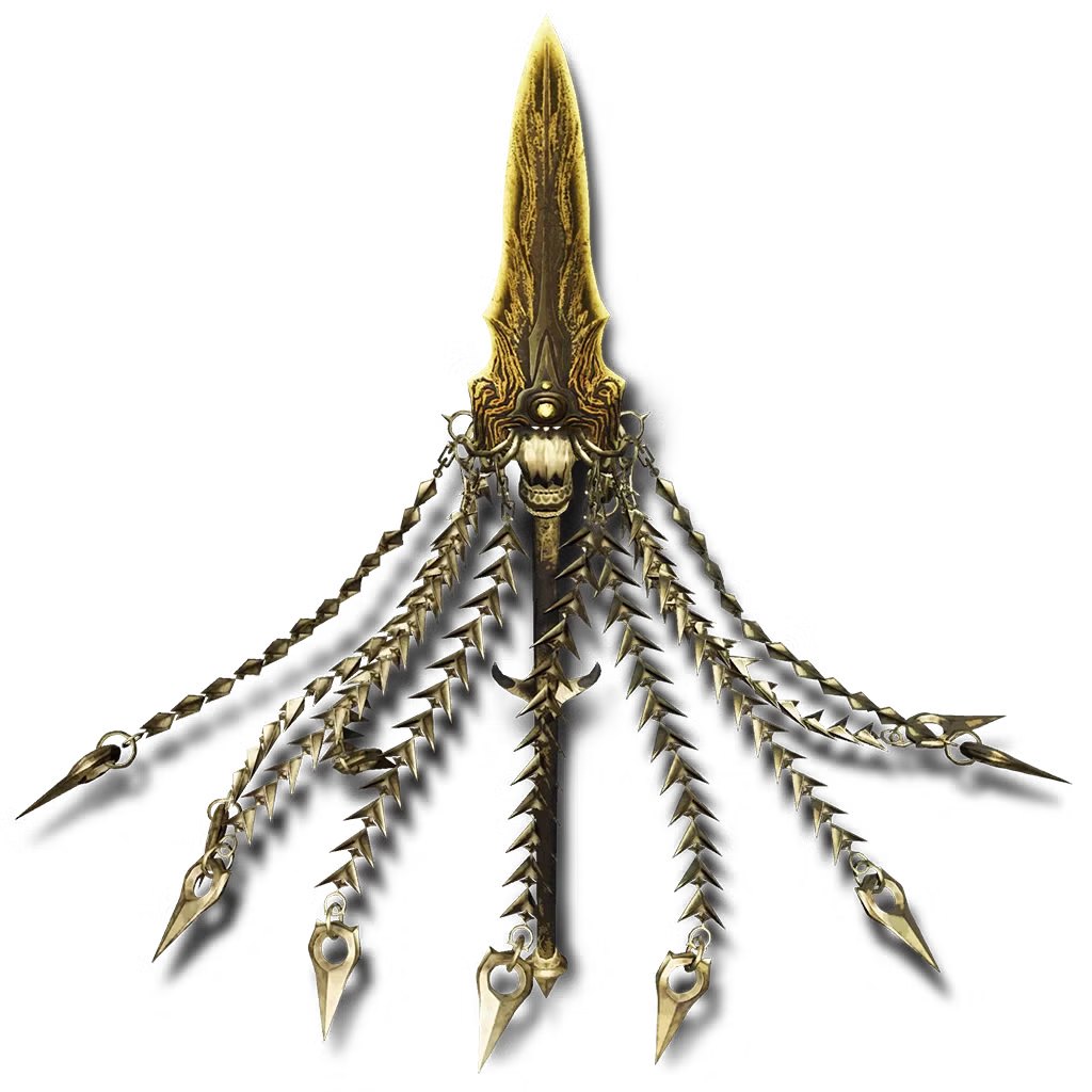 The Flashing Void, a spear-like Oni Armament from Onimusha: Way of the Sword