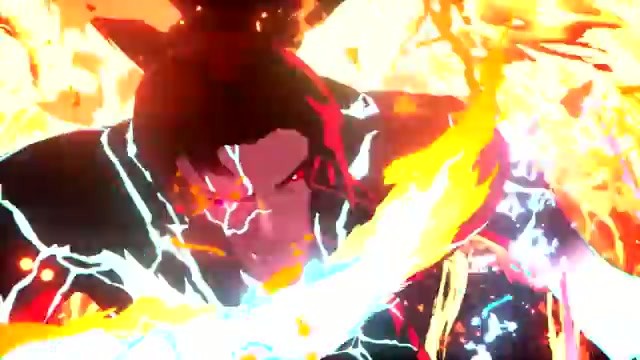 Phoenix Cyclops engulfed in fire during the Dark Phoenix transformation