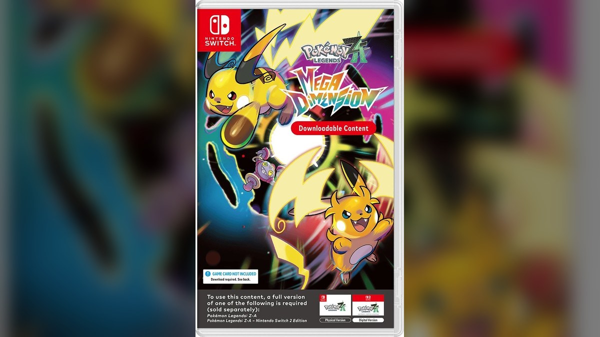 Pokemon Legends Z-A Switch 2 Edition + Mega Dimension bundle box art