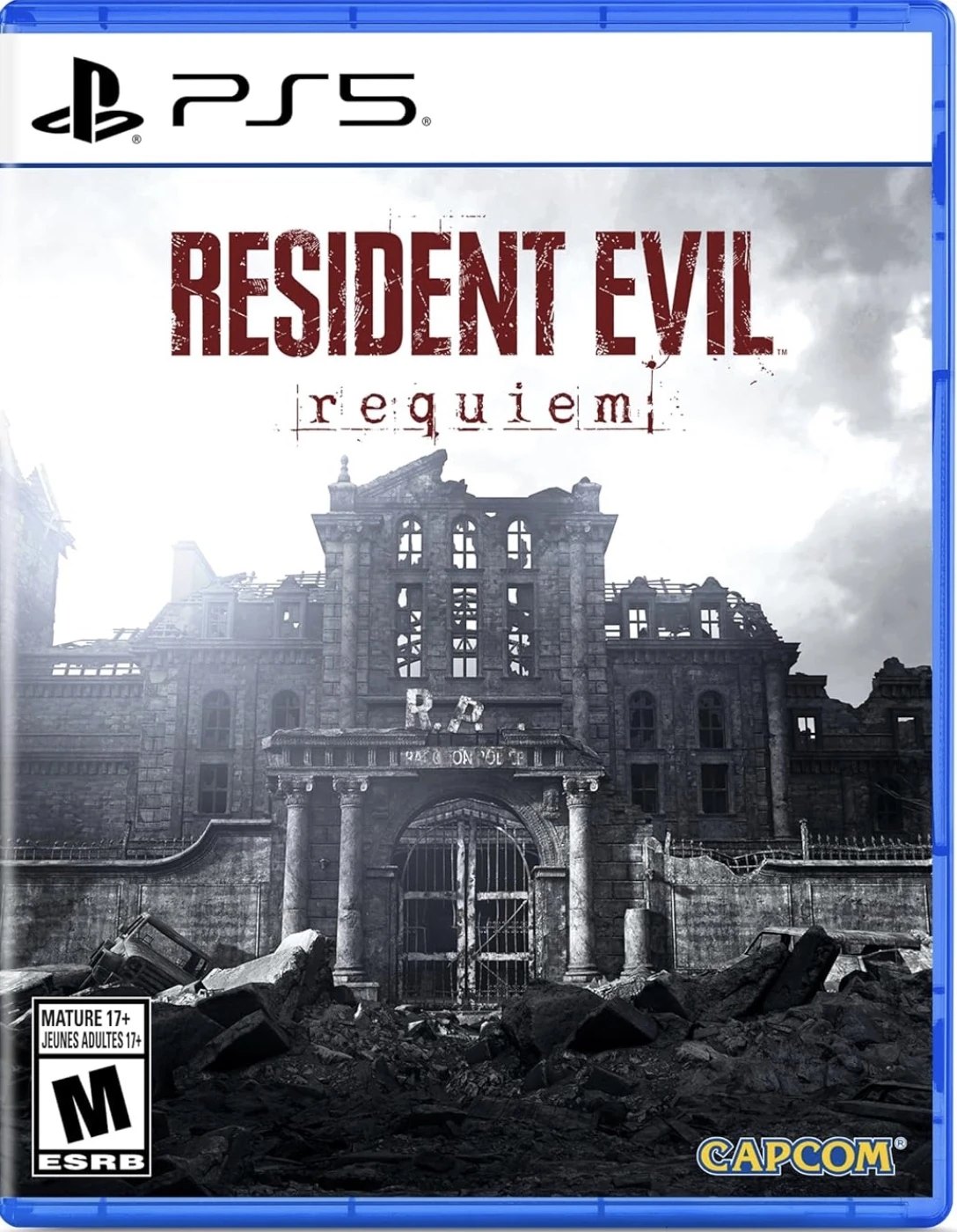 Resident Evil Requiem PS5 box art