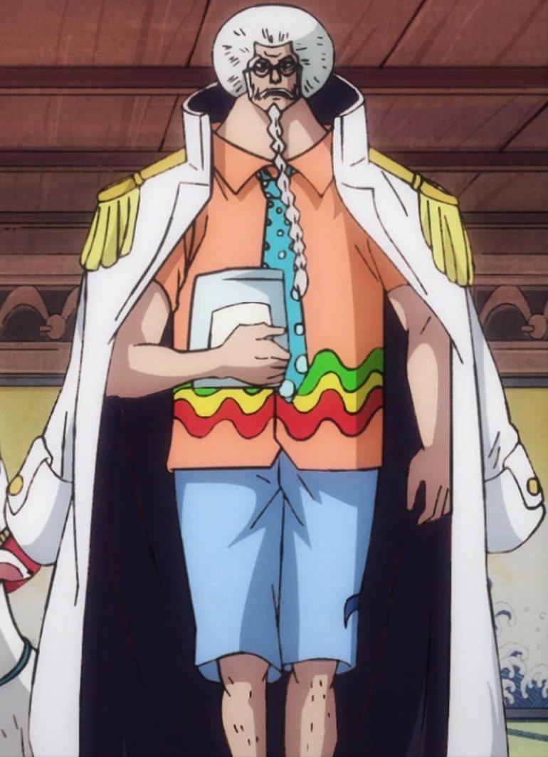 Sengoku, the former Fleet Admiral of the Marines