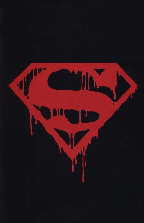 Cover of Superman #75, 1992, the black-bag Death of Superman issue