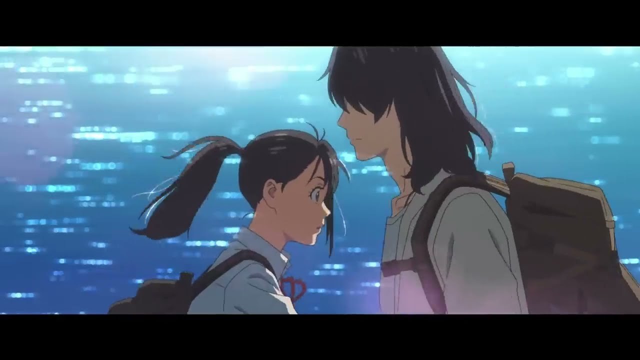Suzume official trailer art