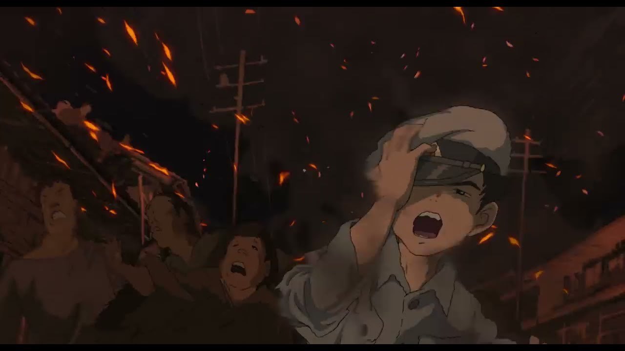 The Boy and the Heron official trailer art