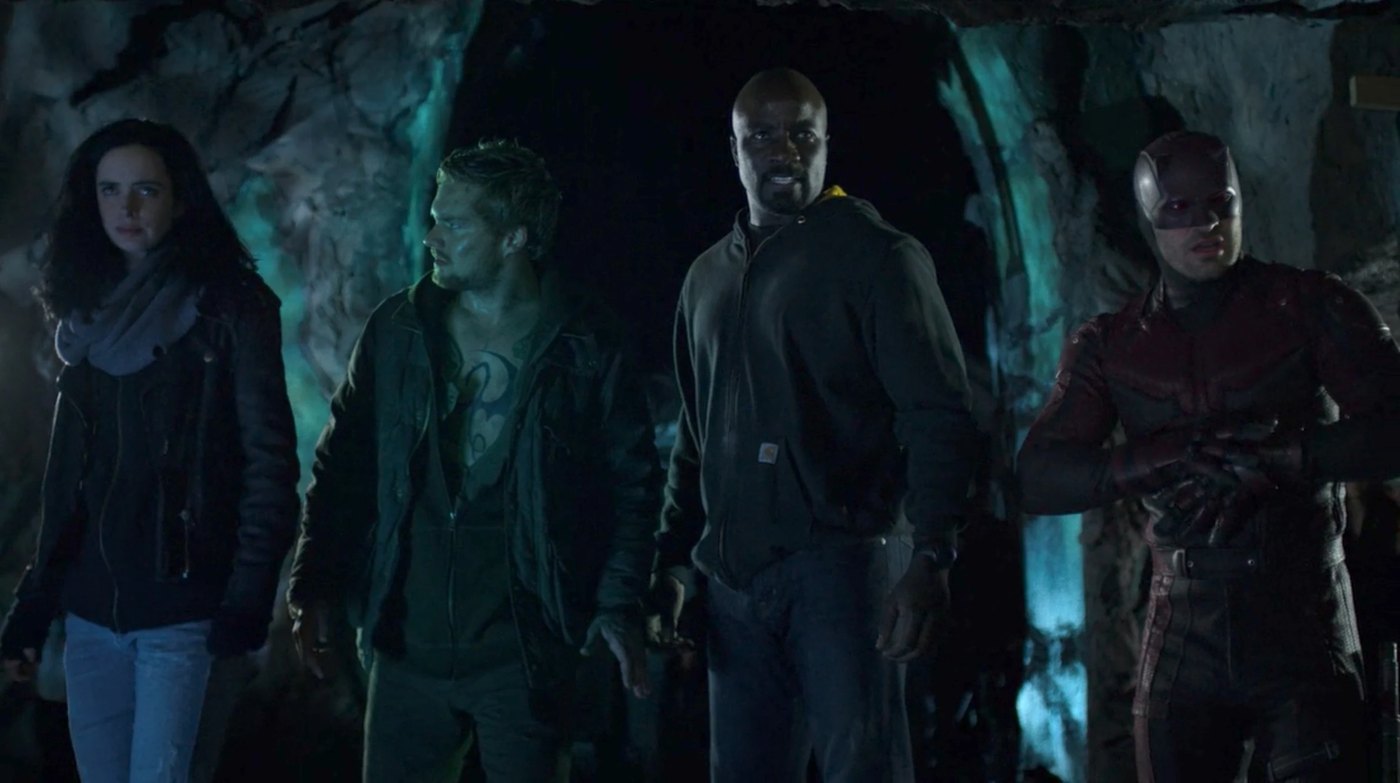 Daredevil, Jessica Jones, Luke Cage and Iron Fist in Marvel's The Defenders