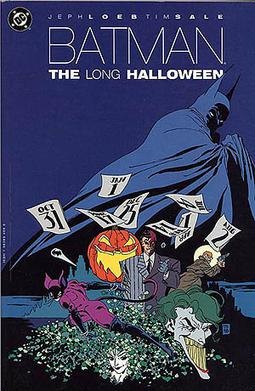 Cover of Batman: The Long Halloween by Jeph Loeb and Tim Sale