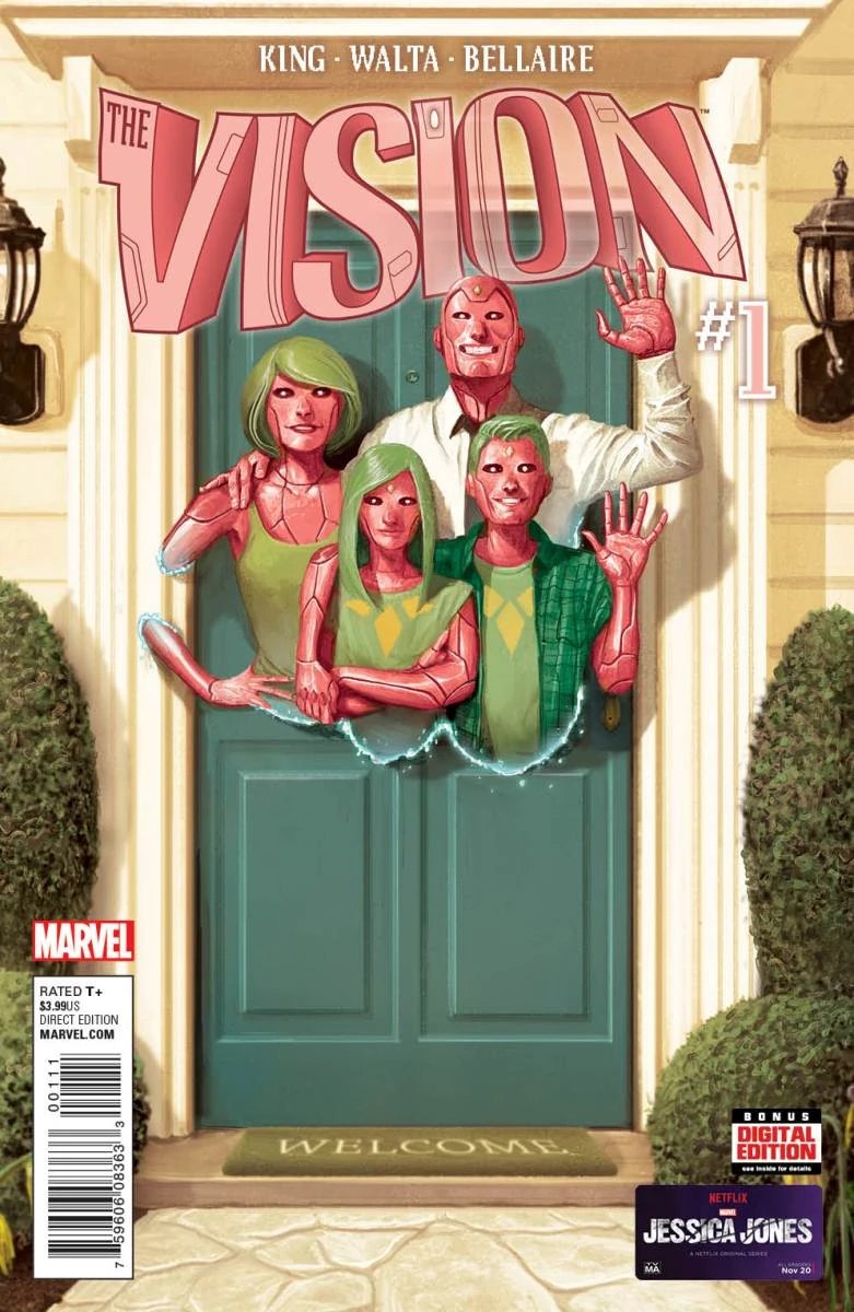 The Vision Vol 2 1 cover by Tom King