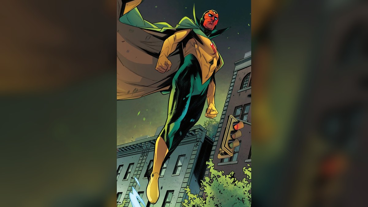 Vision, Marvel's original synthezoid, created by Ultron