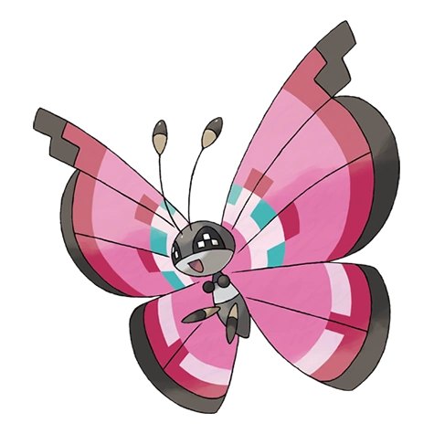 Vivillon, the Scale Pokemon
