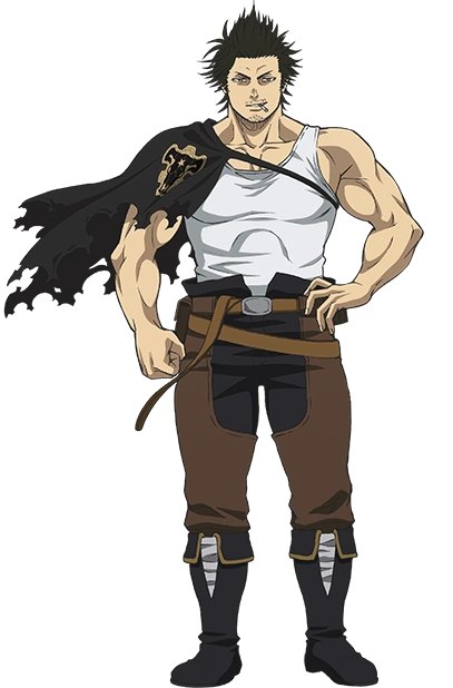 Yami Sukehiro, captain of the Black Bulls