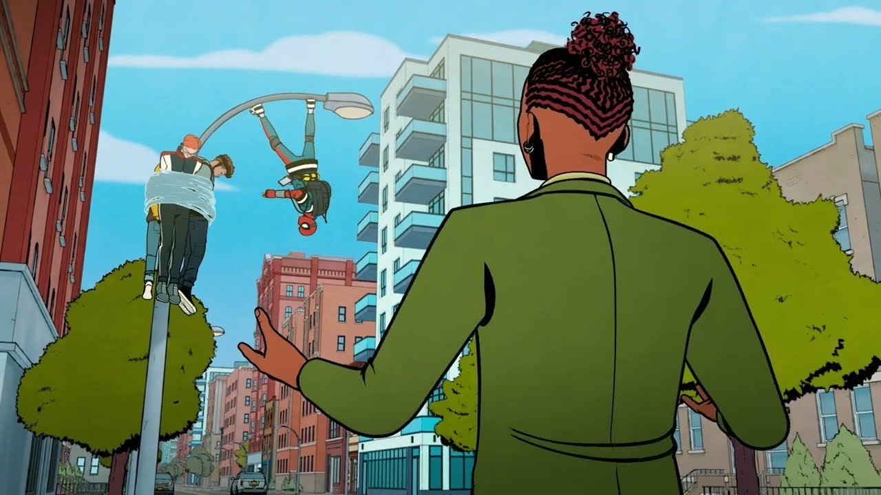 Your Friendly Neighborhood Spider-Man official trailer art